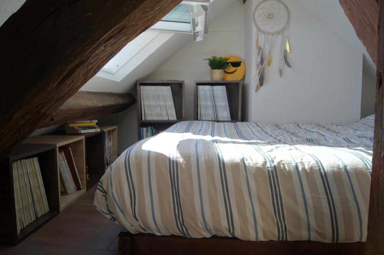 Ferienwohnung Le Perchoir De St-Antoine - Centre Historique D'Honfleur Avec Vue Sur Le Port, Netflix, Jeux, Vinyles Exterior foto