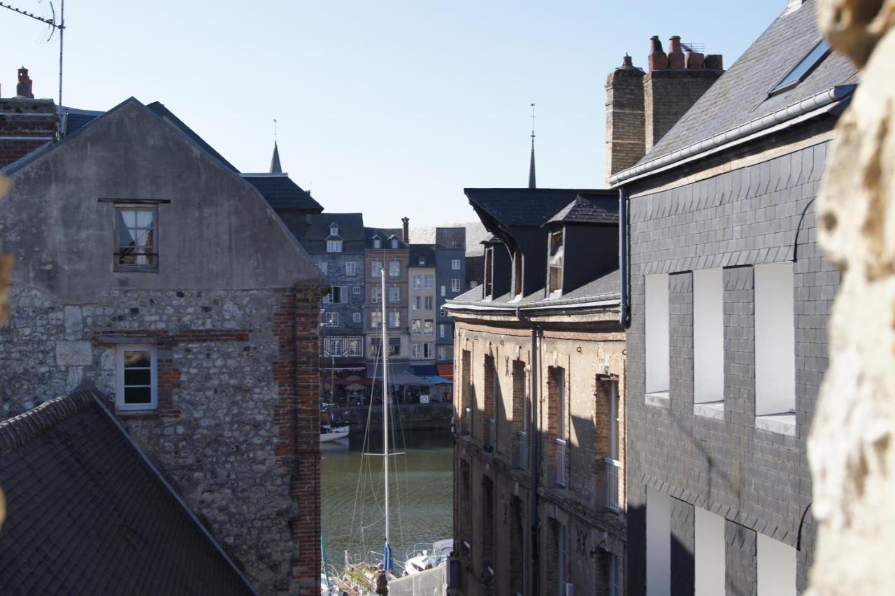 Ferienwohnung Le Perchoir De St-Antoine - Centre Historique D'Honfleur Avec Vue Sur Le Port, Netflix, Jeux, Vinyles Exterior foto
