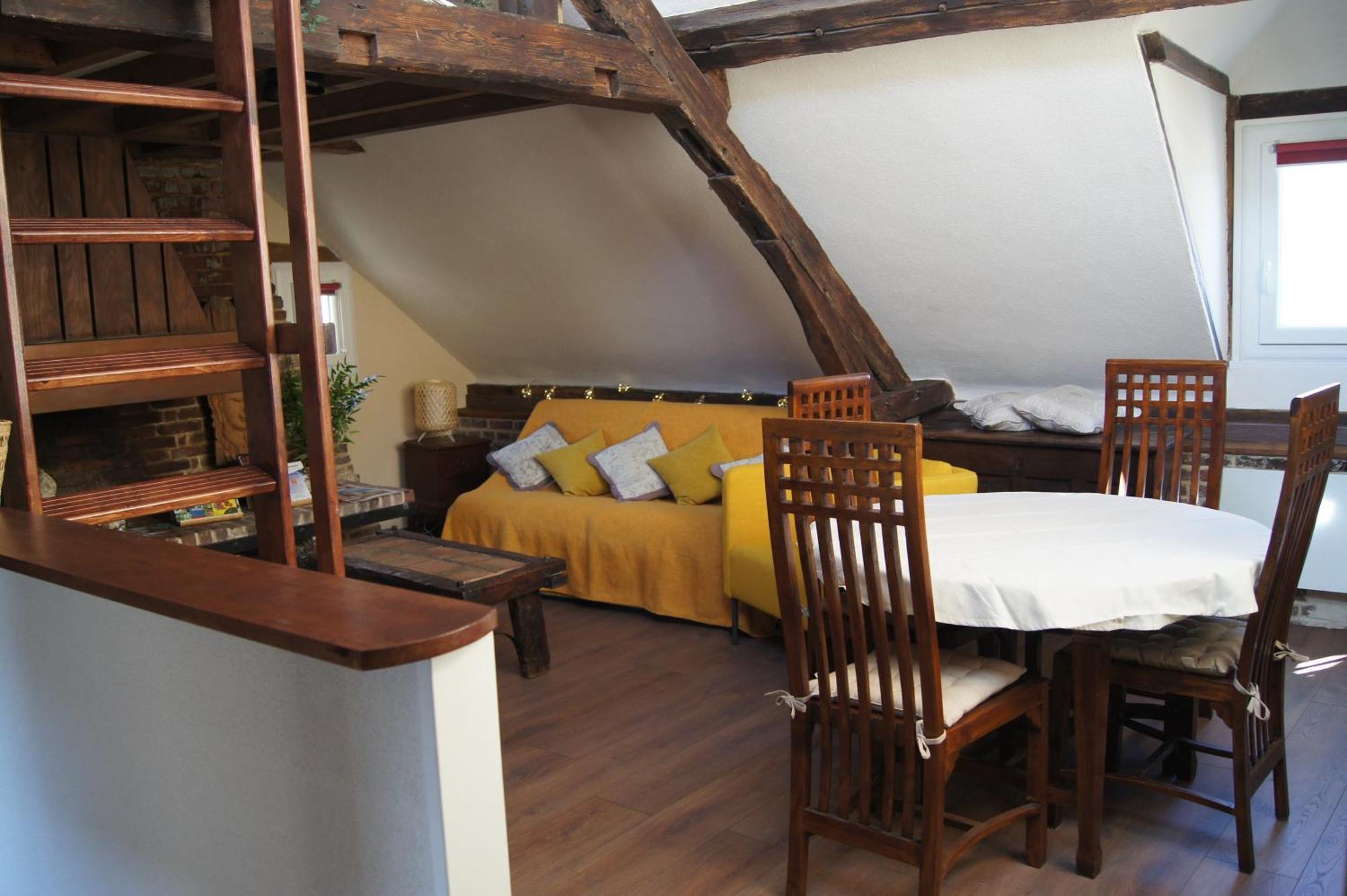 Ferienwohnung Le Perchoir De St-Antoine - Centre Historique D'Honfleur Avec Vue Sur Le Port, Netflix, Jeux, Vinyles Exterior foto